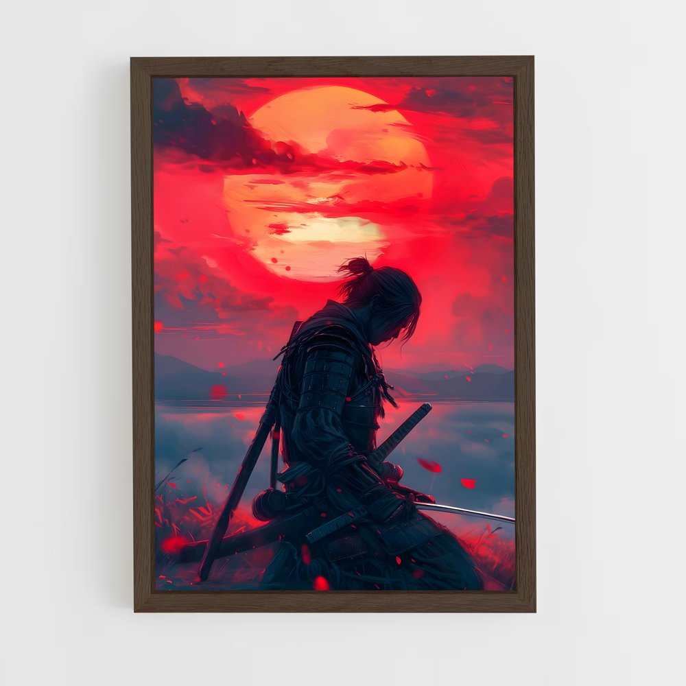 Poster La Gardienne du Crépuscule – affiche Ghost of tsushima (vue 5)
